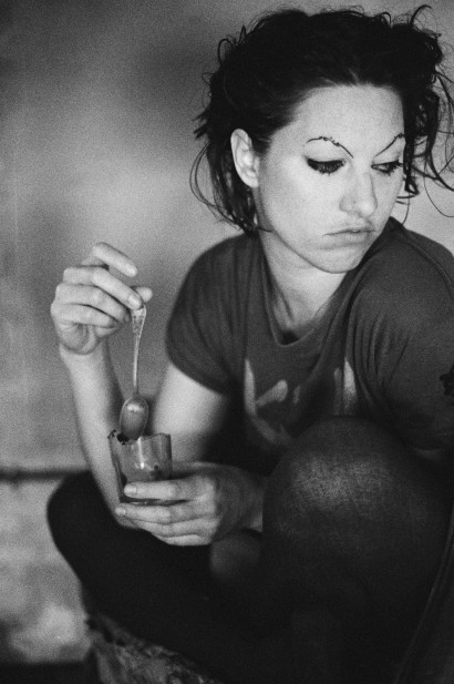 Amanda Palmer BW Serie #06